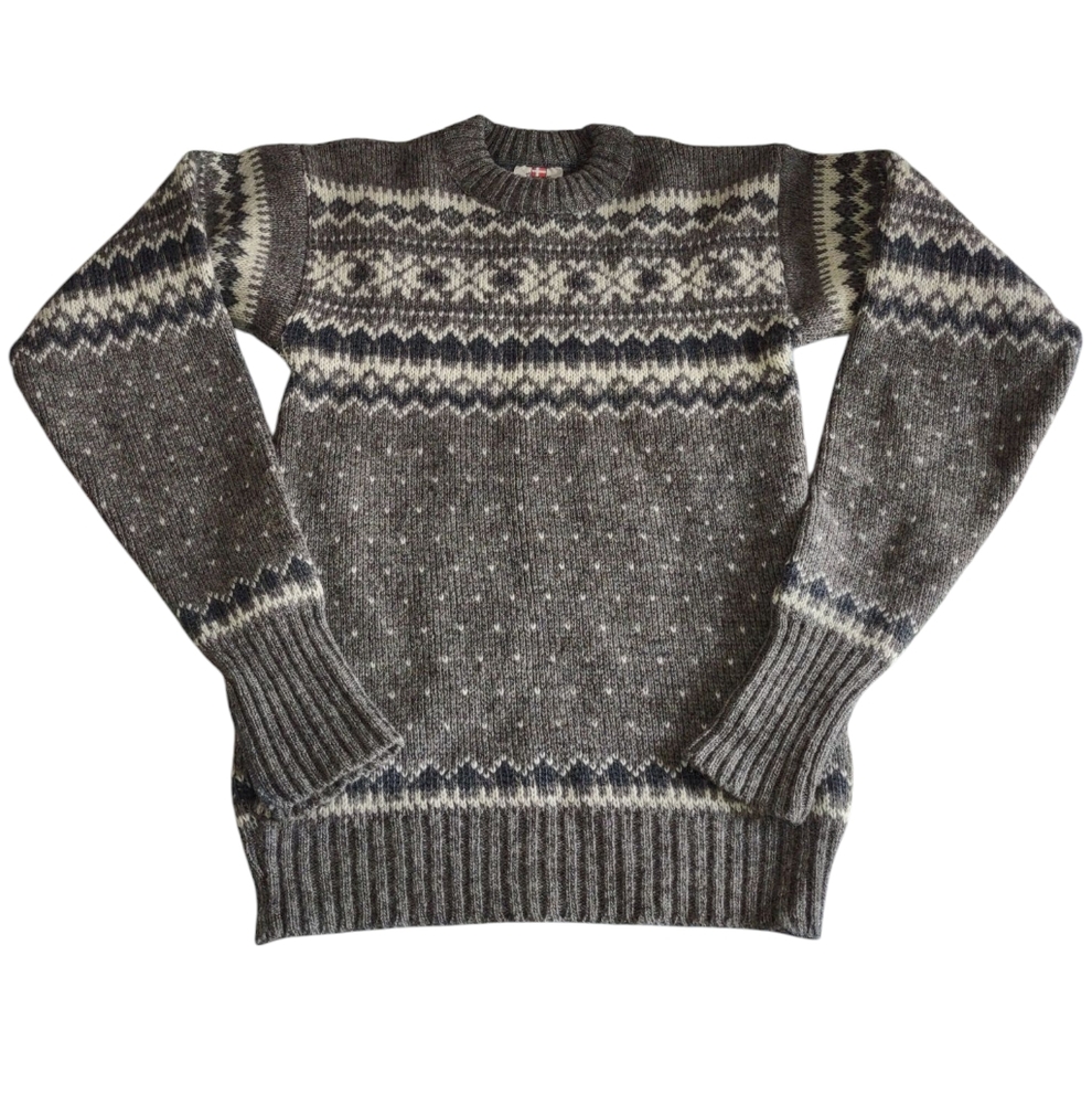 Clipper Grey Crew Neck Sweater